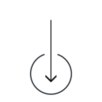 Down arrow linking to main content