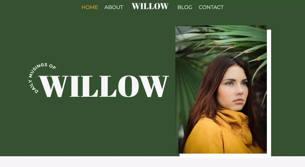 Daily Musings of Willow website